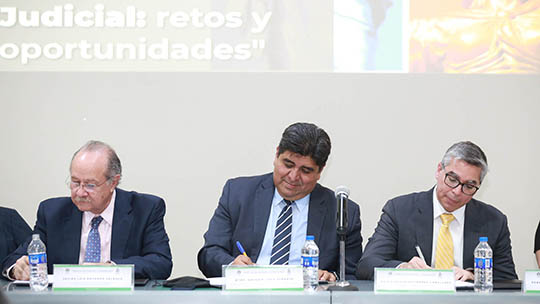 Firma FACDYC convenio de colaboración con PJF